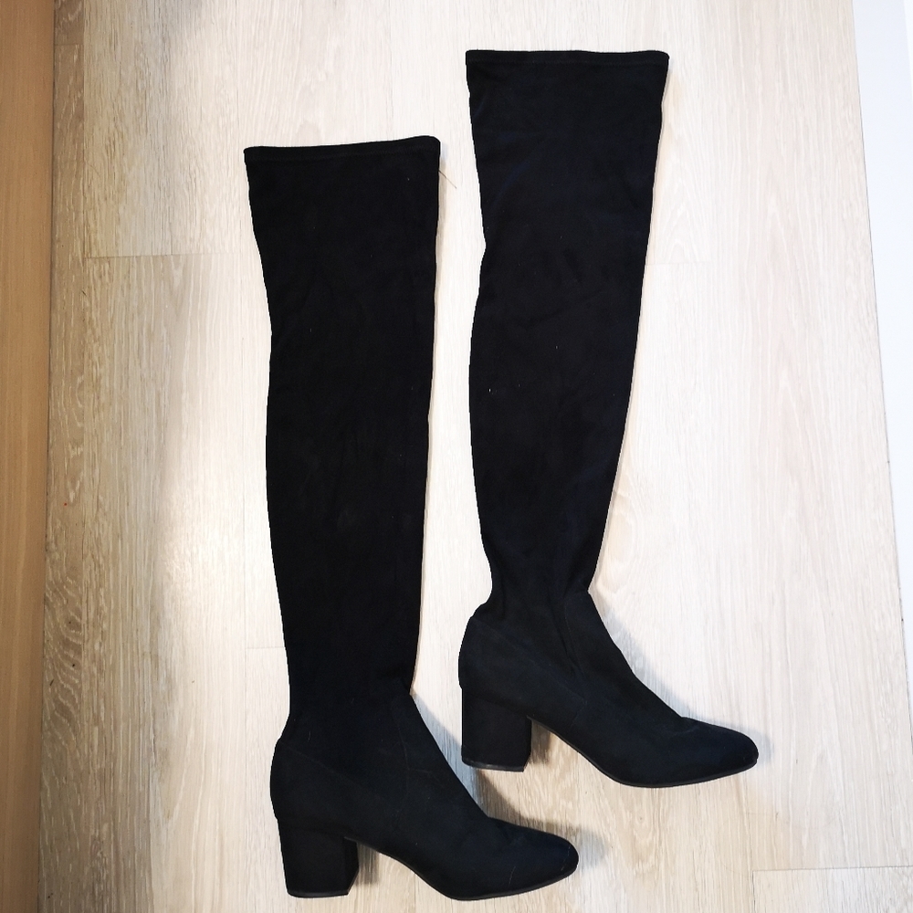 Steve Madden Suede Over the Knee Boots